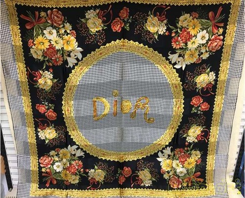 Sciarpa seta dior numero - seta,