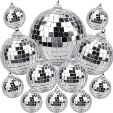 12 Pezzi Sfera a Specchio Da