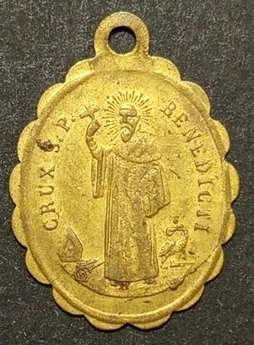 Medaglia vaticano santino crux - medaglia,