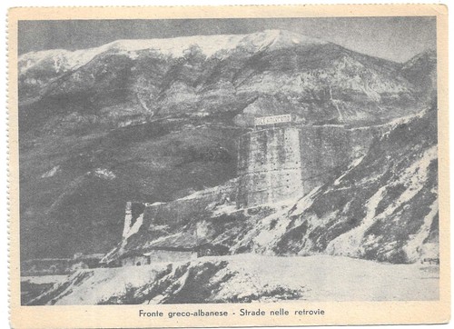 Fronte greco albanese strade - greco-albanese, (strade
