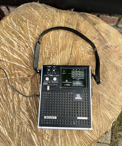Vintage sony icf 5500m captain - sony,
