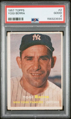 Yogi berra 1957 - 1957, #2
