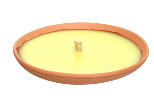 Fiaccola terracotta - in,