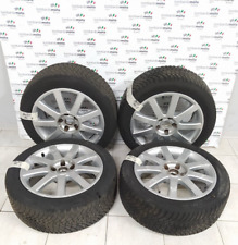 Quattro Cerchi in Lega Raggio R 17 9 Razze AUDI A4 8EC 2005 2006 2007 ORIGINALE