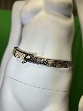 Cintura GUESS donna con Logo A Fibbia, taglia S/M (86cm)colore Animalier