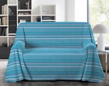 COPRIDIVANO Copritutto Gran Foulard 100% COTONE Made in ITALY Copriletto BAIA