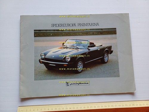 Pininfarina fiat spidereuropa - pininfarina,
