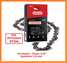 Catena Oregon per Motosega Stihl professionale 66 maglie passo 3/8 spessore 1,6