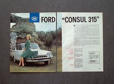 AG03 - Clipping-Ritaglio -1962- FORD CONSUL 315