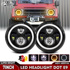 2 fari 7 pollici LED IP68