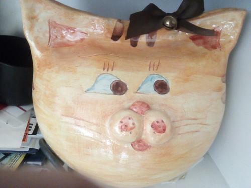 Sopramobile gatto con fiocco - con,