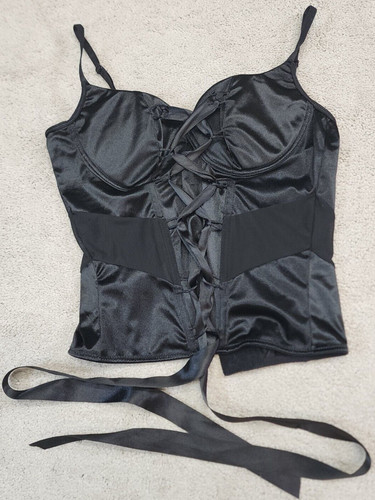 Body rage corsetto - body, nero
