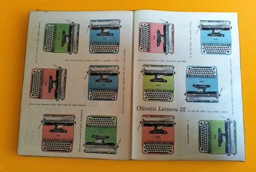 Olivetti lettera grande - lettera, 22