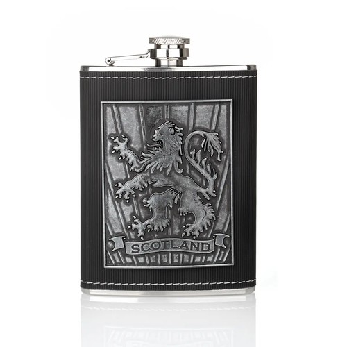 Lion rampant hip - flask,