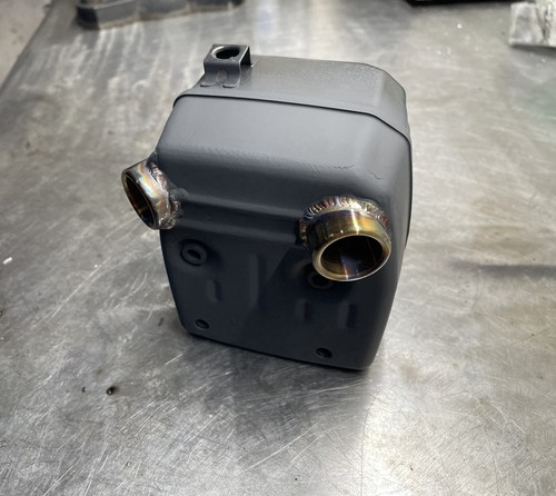 Silenziatore doppia porta - , inox