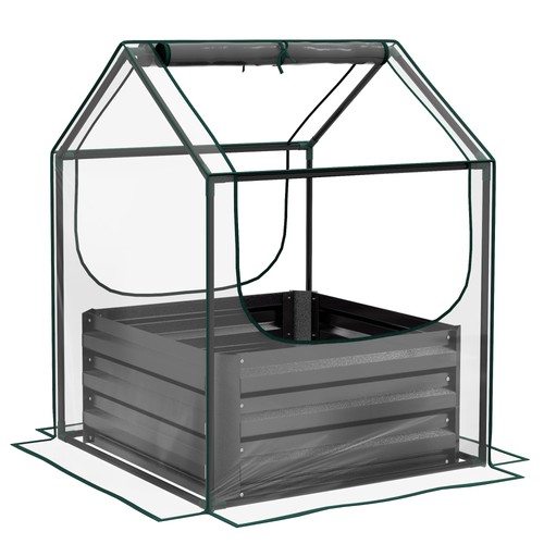 Outsunny fioriera letto - fioriera, da