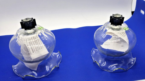 Coppia mini lampade - coppia,