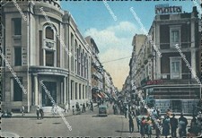 bn333 cartolina taranto citta' via tommaso d'acquino