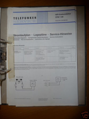 Dello schema per telefunken - schema,
