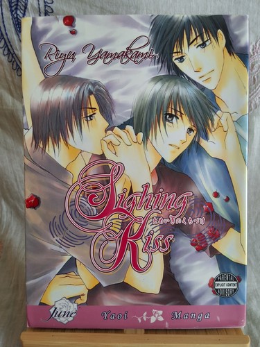 Sighing kiss yaoi manga - sighing,
