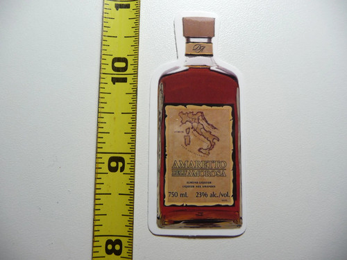 Bottiglia liquore amaretto - bottiglia,
