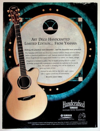 Pubblicità stampa chitarra - pubblicità,
