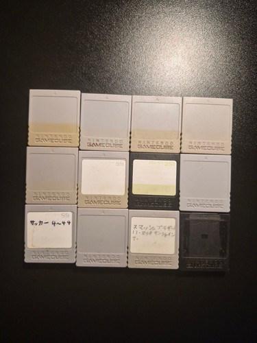 Lot gamecube memory - lot, 12