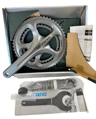 Set pedivelle doppie - , shimano