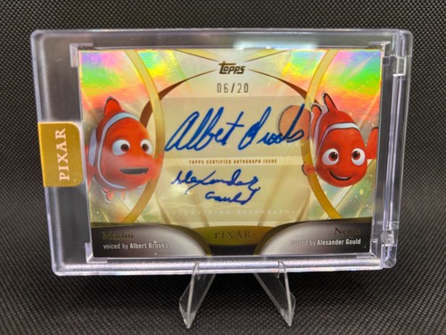 2025 topps pixar gold marlin - pixar,