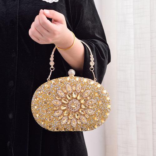 Donna cristallo borsa strass - borsa,