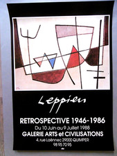 LEPPIEN Jean Affiche originale