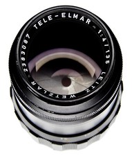 Leica 135 mm f4 attacco
