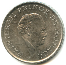 Monaco 2 franchi Ranieri III
