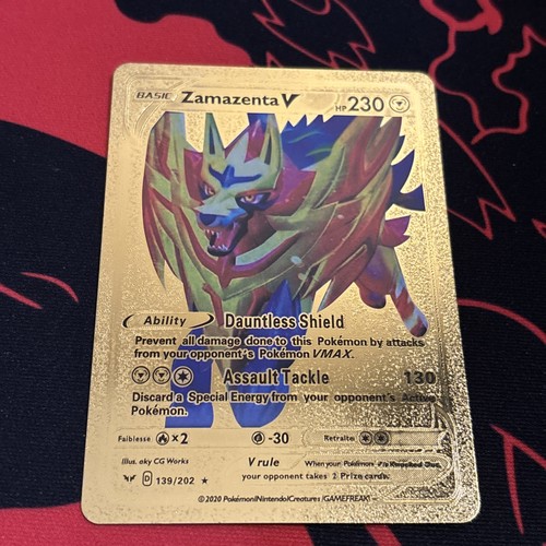 Zamazenta gold foil fan - 💥,