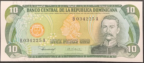 Pesos oro 1980 - oro, repubblica