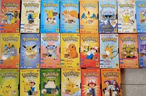 Pokemon videocassette collana - videocassette,
