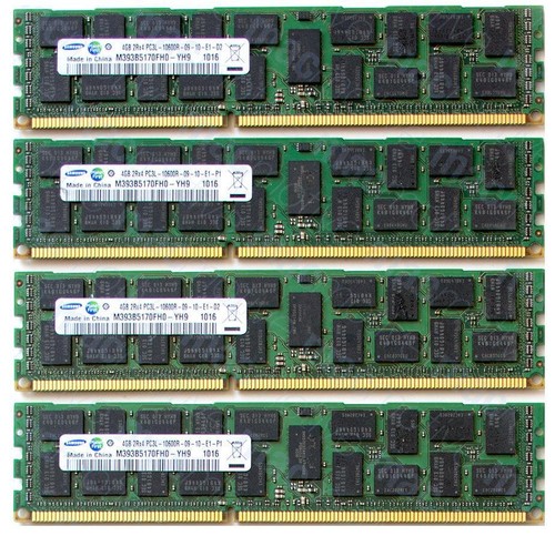 4gb 16gb ddr3 - 4x, mhz