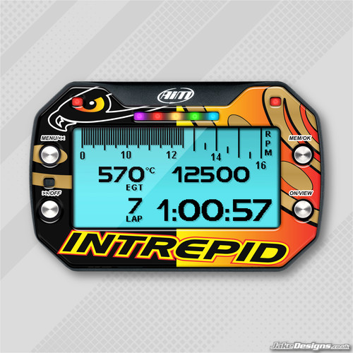 Intrepid sticker gel stile per - intrepid,