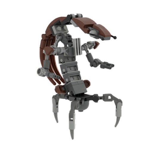 Kit mattoni mocs droideka con - mattoni,