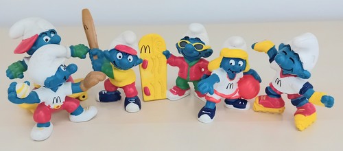 Smurfs puffi mcdonald s - 6,