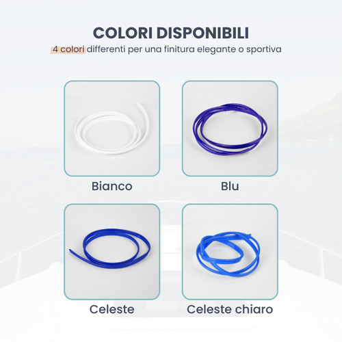 Bordino profilo pvc rivetto - profilo, in