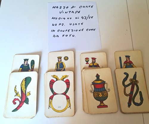 Mazzo carte gioco - mazzo,