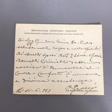 Cardinale,Grossi,cappellano