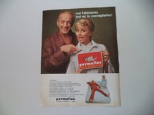 advertising Pubblicità 1980 PERMAFLEX e RAIMONDO VIANELLO/SANDRA MONDAINI