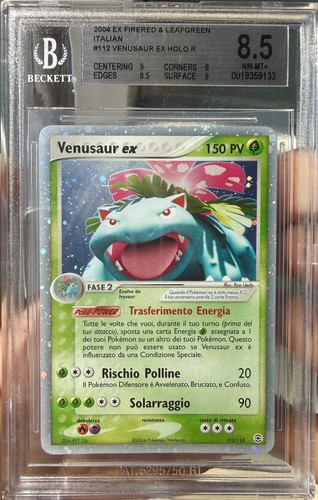 Bgs venusaur rosso fuoco - venusaur, ex