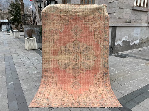 Tappeto vintage oushak x - vintage, 9