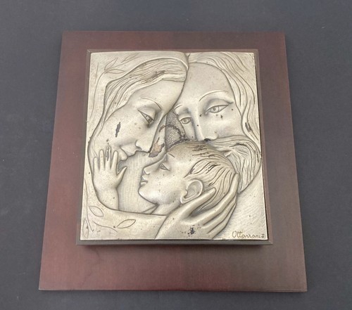 Quadro bassorilievo sacra - bassorilievo,