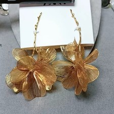 Orecchini a goccia ZARA maglia