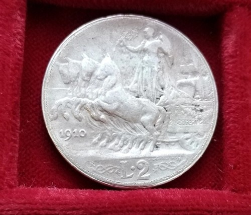 Moneta regno lire - lire, 1910