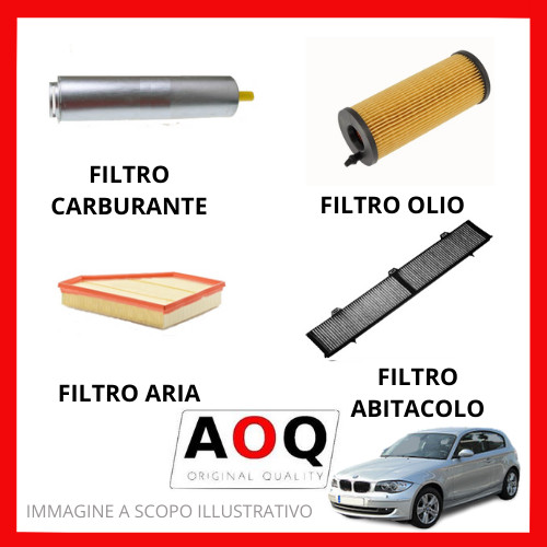 Kit tagliando filtri bmw - kit, 4